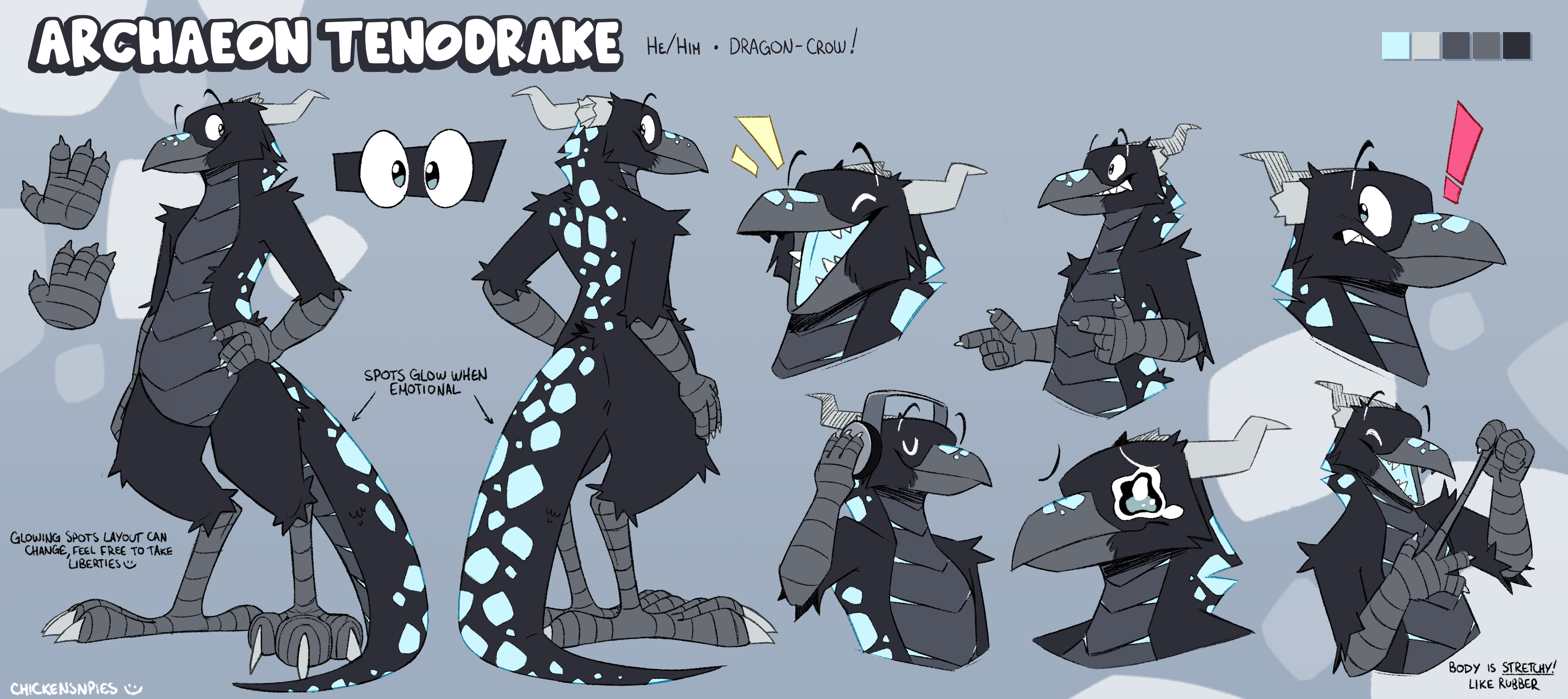 Ref sheet of Arc!