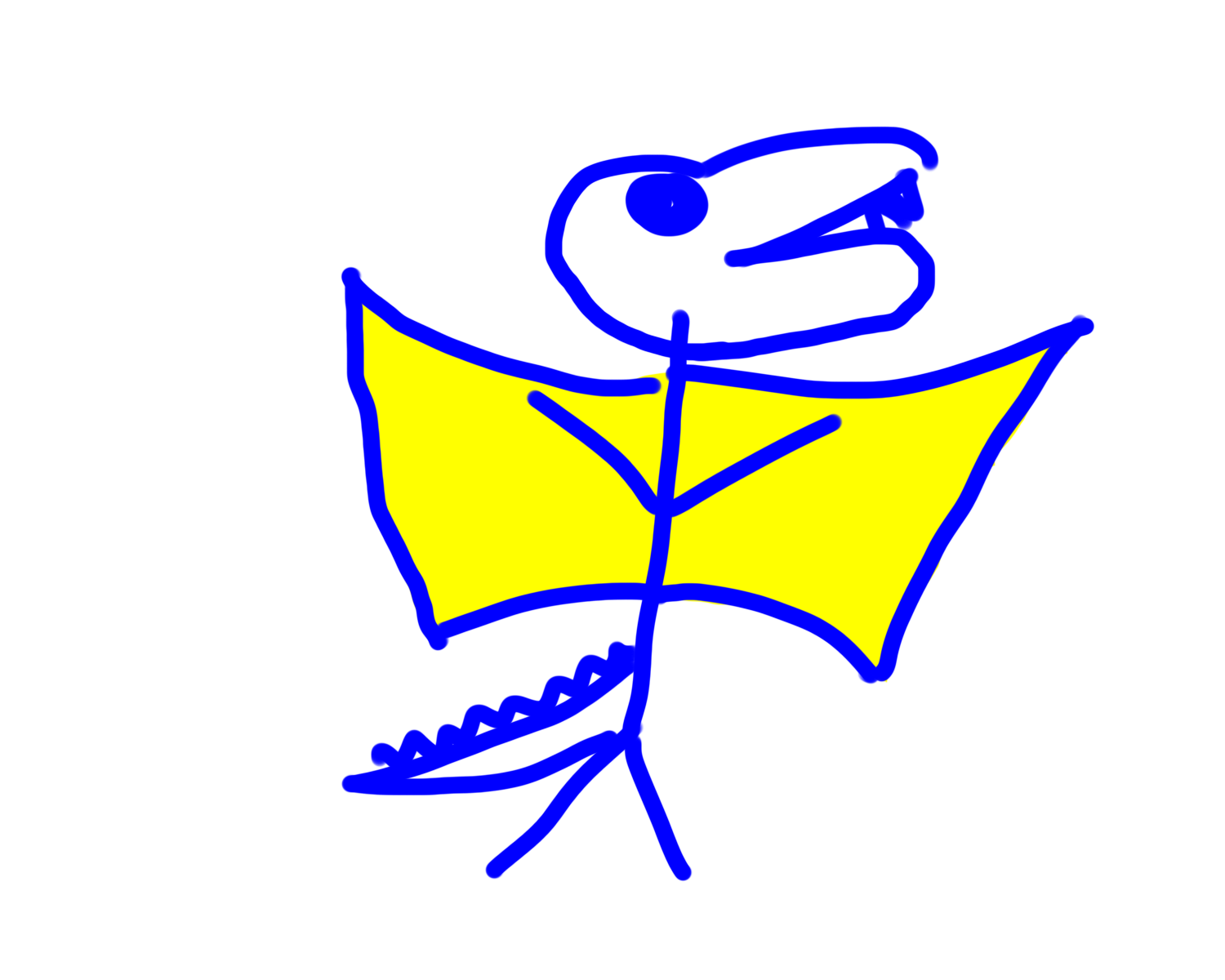 A very low quality scribble of Arc